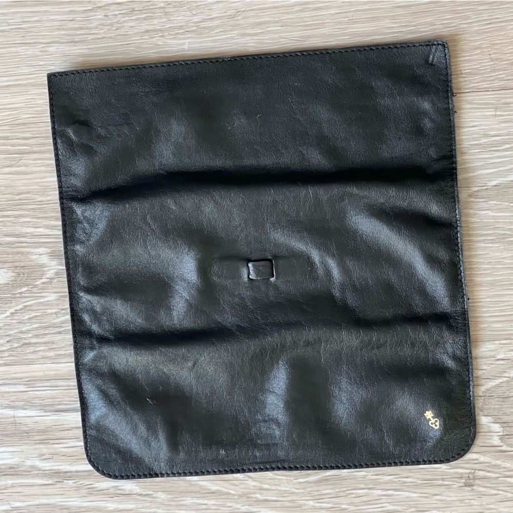 Corum Jewelry Case Goat Leather Watch Roll & Fold Soft Travel Clutch Pouch